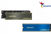 ADATA, PCIe 4.0 기반 NVMe SSD LEGEND 840, 710 시리즈 국내 발표