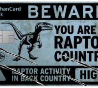 신한카드, 웨이 체크·온 체크 쥬라기 에디션 출시