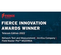 안리쓰 Field Master Pro™ MS2090A, T&M 부문 피어스 이노베이션 어워드 수상